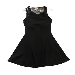 Black Dress size M slip on midi dress